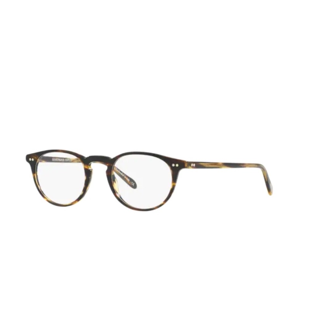 Oliver Peoples OV5004 Riley-R Cocobolo Havana Eyeglasses 49-20-150 Demo Lens